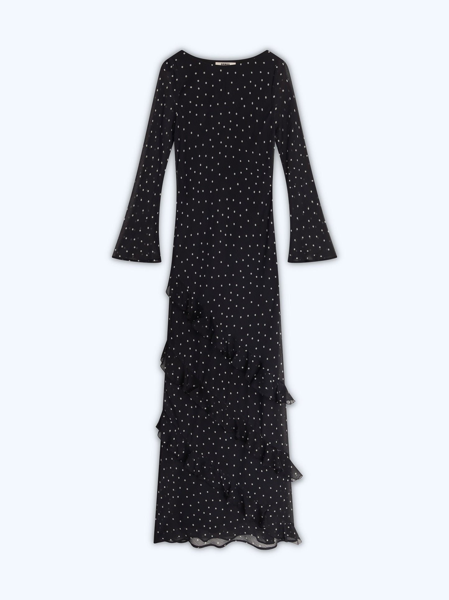 Bridie Dress in Black Polka Dot