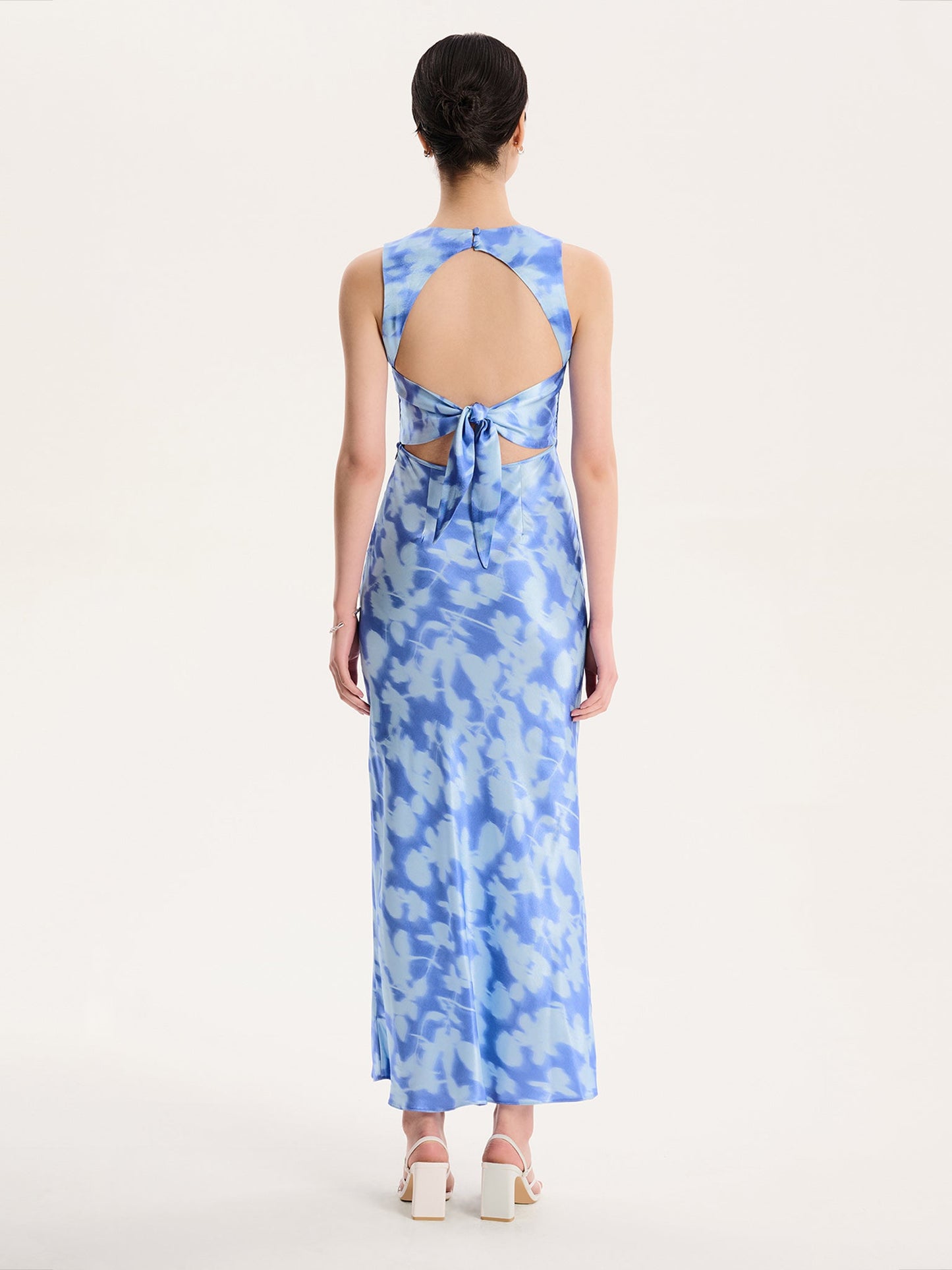 Nova Dress in Blurred Floral