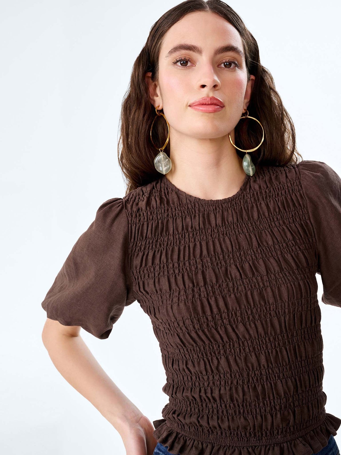 Nicolla Top in Chocolate