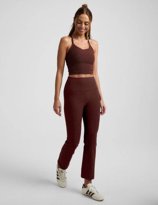 Spacedye™ Pintuck Kick Flare High Waisted Pant