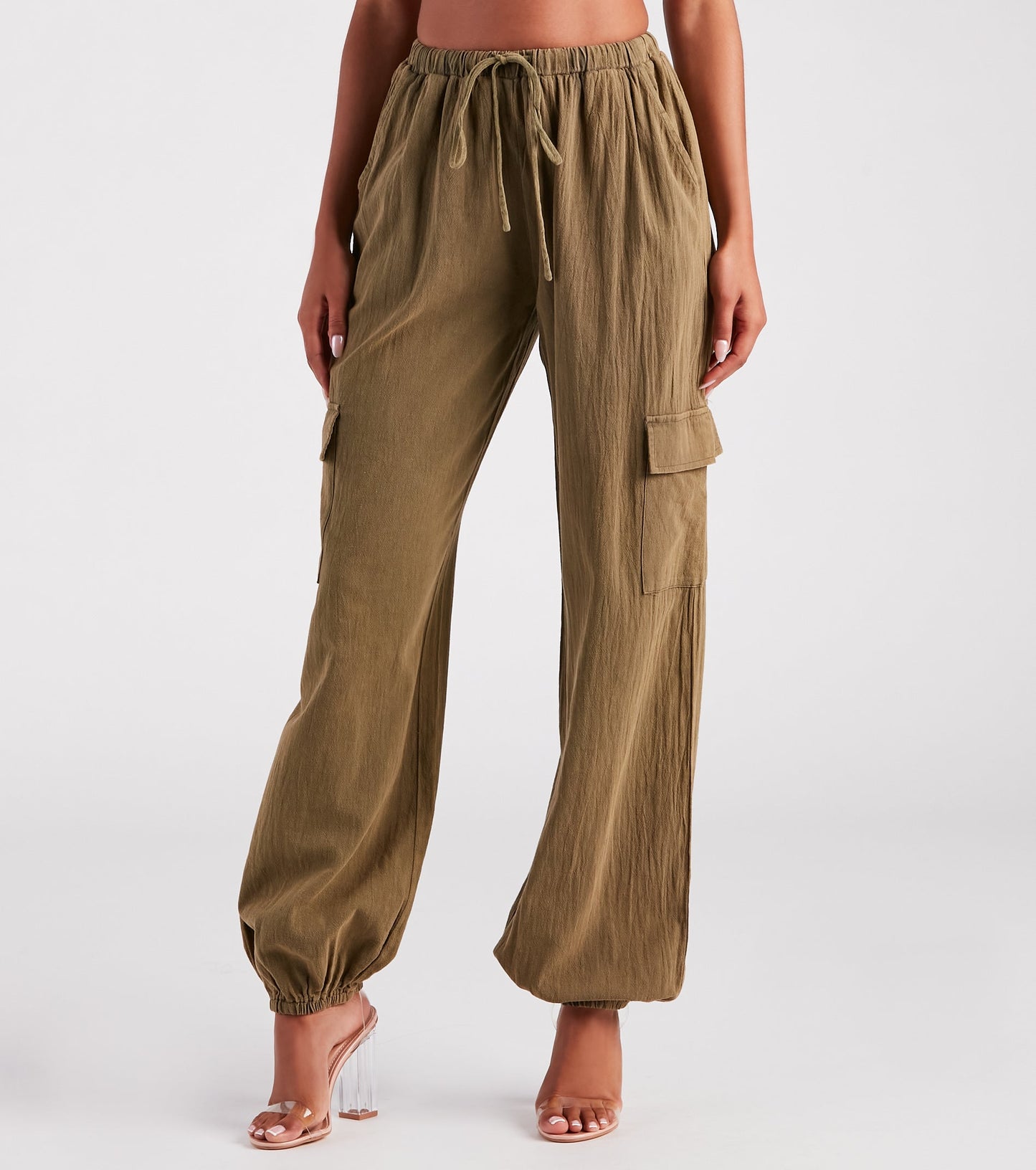 Stylish Adventure Twill Cargo Joggers