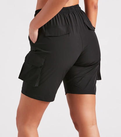 Everyday Trendsetter Nylon Cargo Shorts