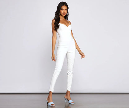 Feelin' Fresh Fitted Jumpsuit