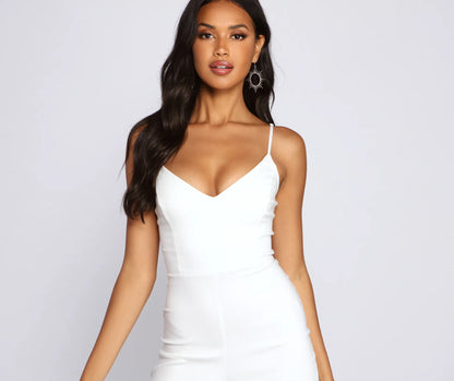 Feelin' Fresh Fitted Jumpsuit