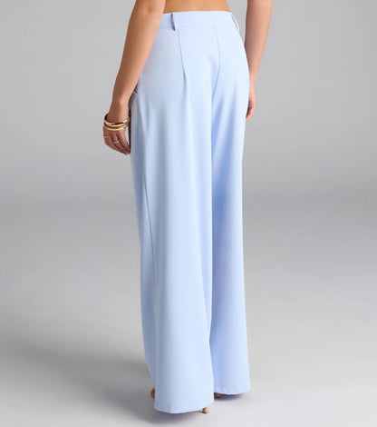 Power Moves High-Rise Trouser Pants
