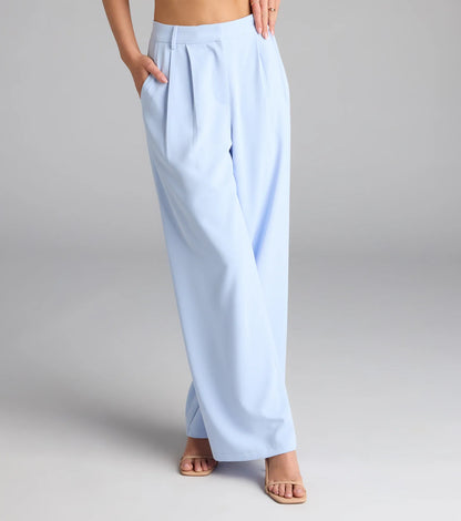 Power Moves High-Rise Trouser Pants