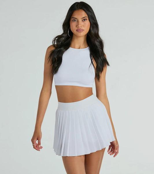 Set And Match Pleated Tennis Skort