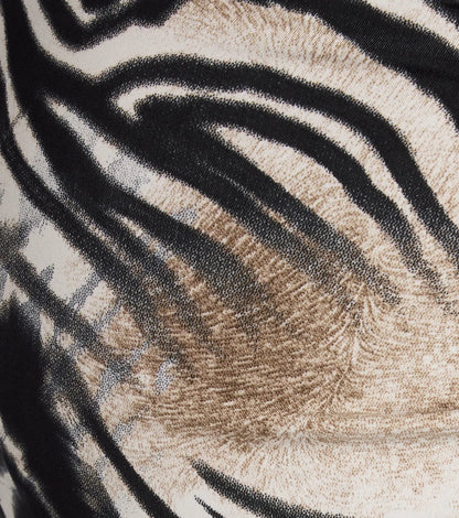 Wild Side Activated Animal Print Mini Skirt