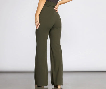 Sealed With Style Tie-Waist Pants