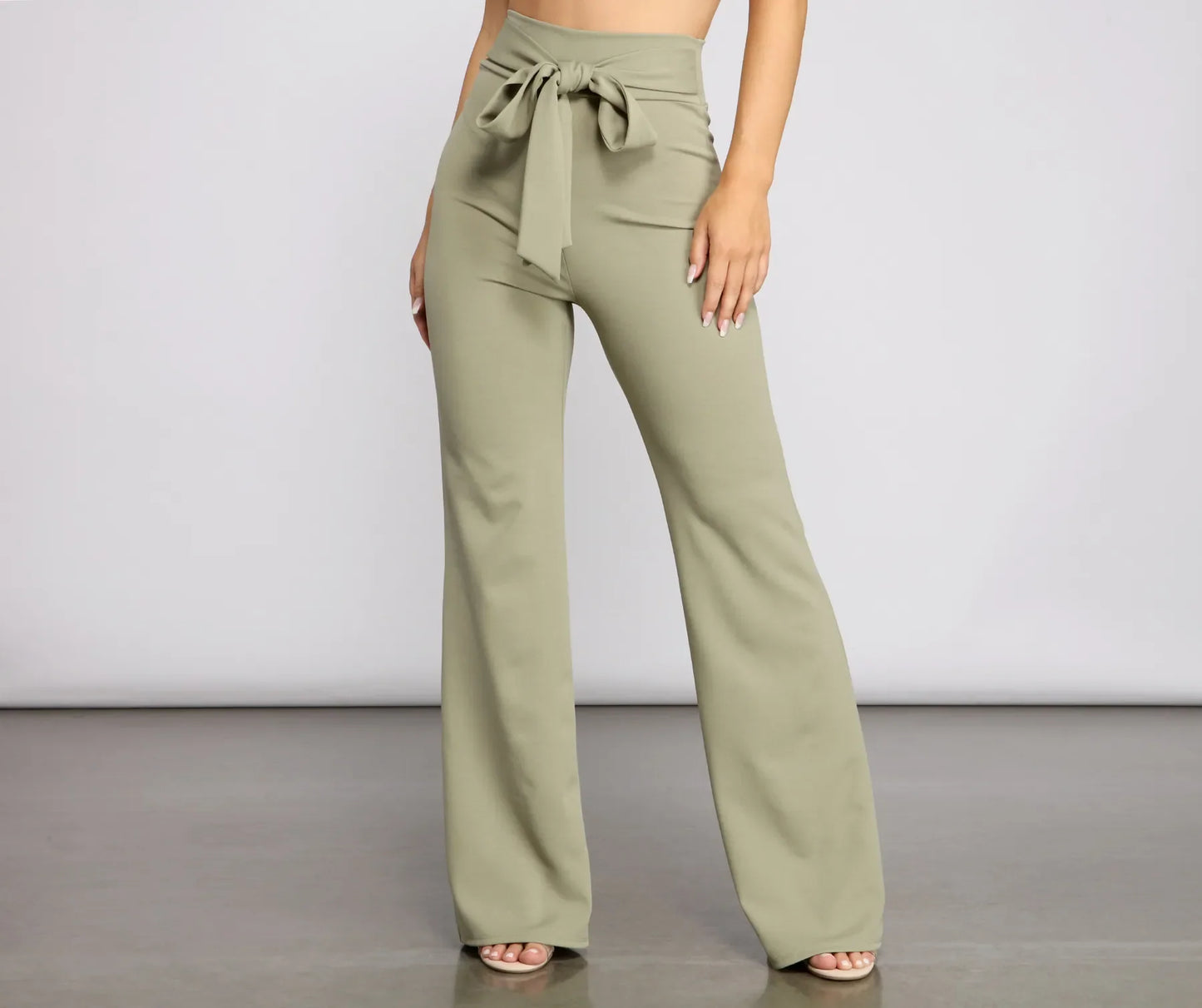 Sealed With Style Tie-Waist Pants