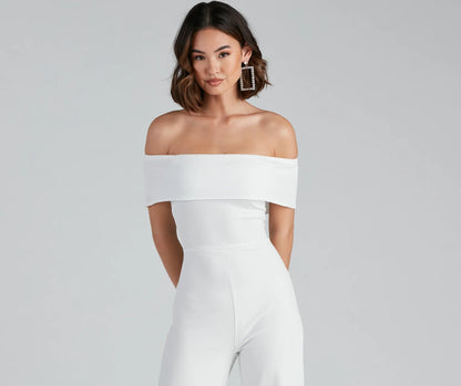 Iconic Glam Wide Leg Jumpsuit