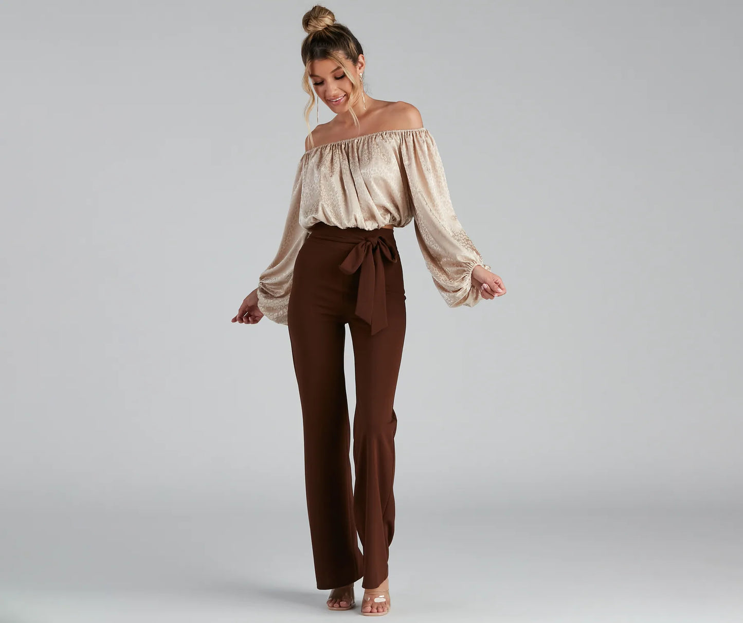 Sealed With Style Tie-Waist Pants