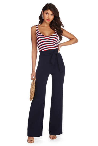 Sealed With Style Tie-Waist Pants