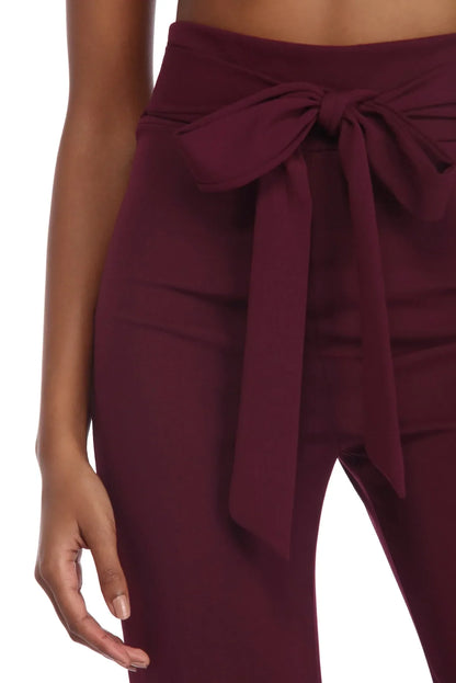 Sealed With Style Tie-Waist Pants