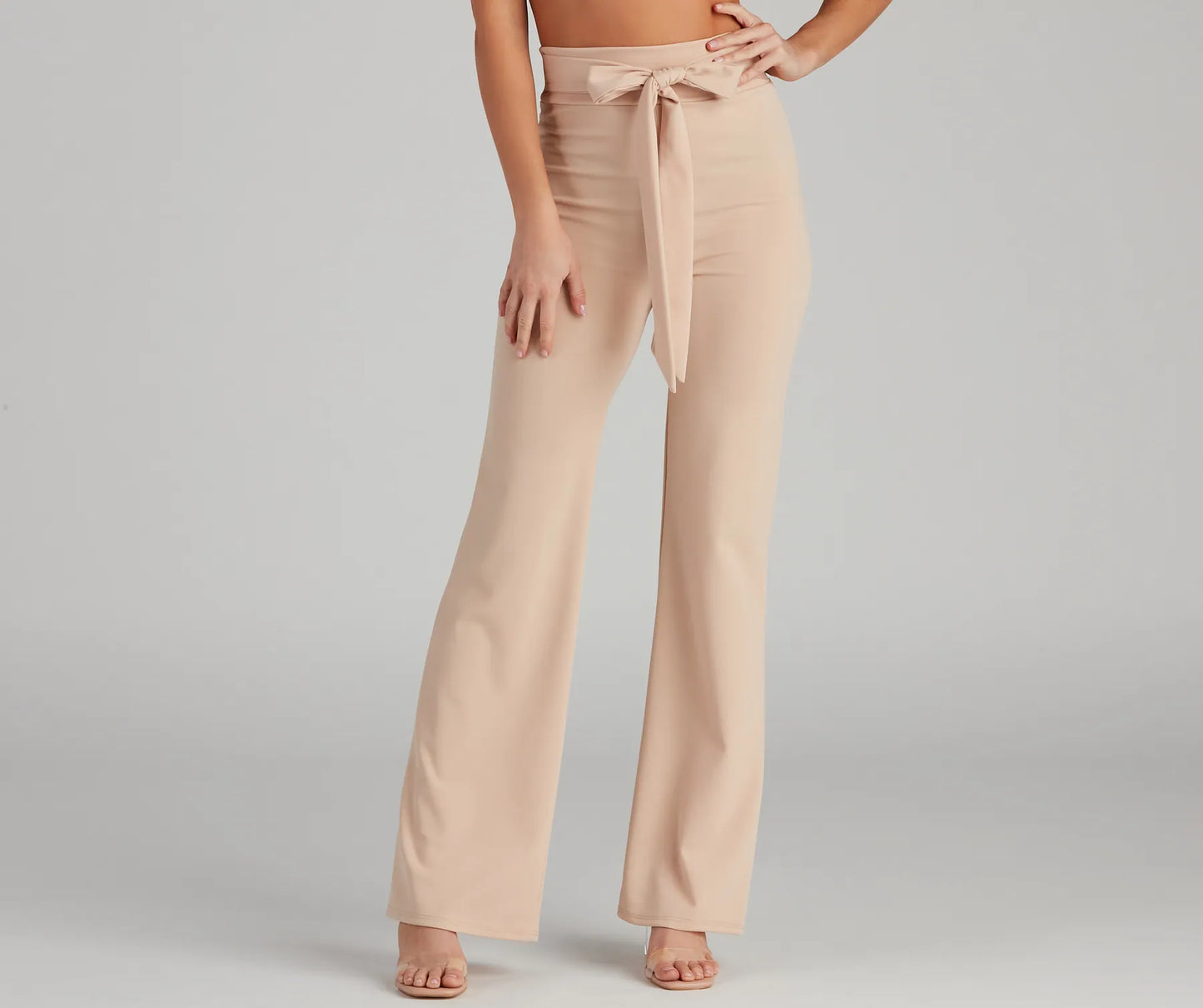 Sealed With Style Tie-Waist Pants