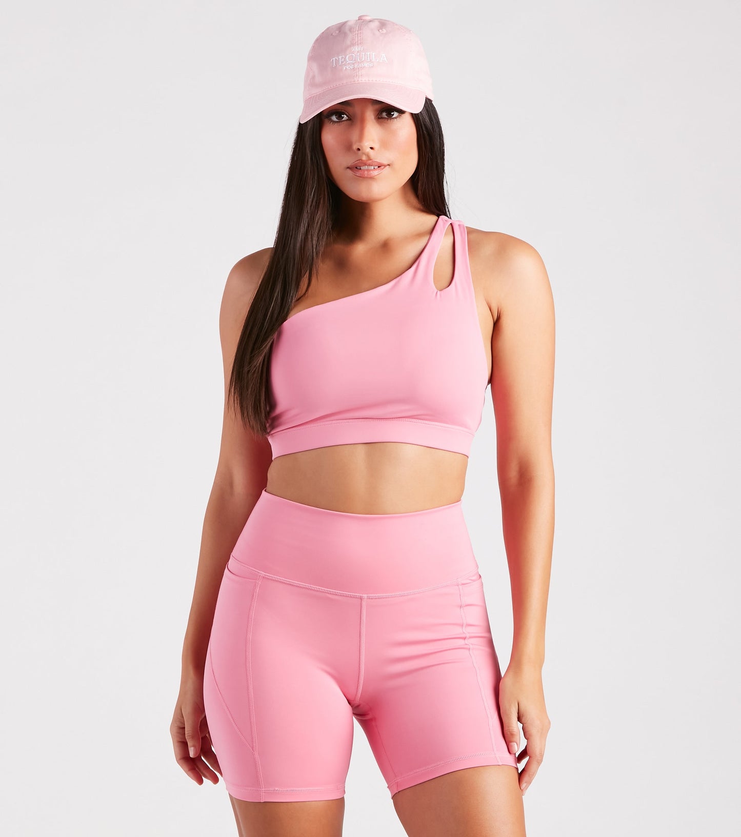 Stylish And Seamless High-Rise Biker Shorts