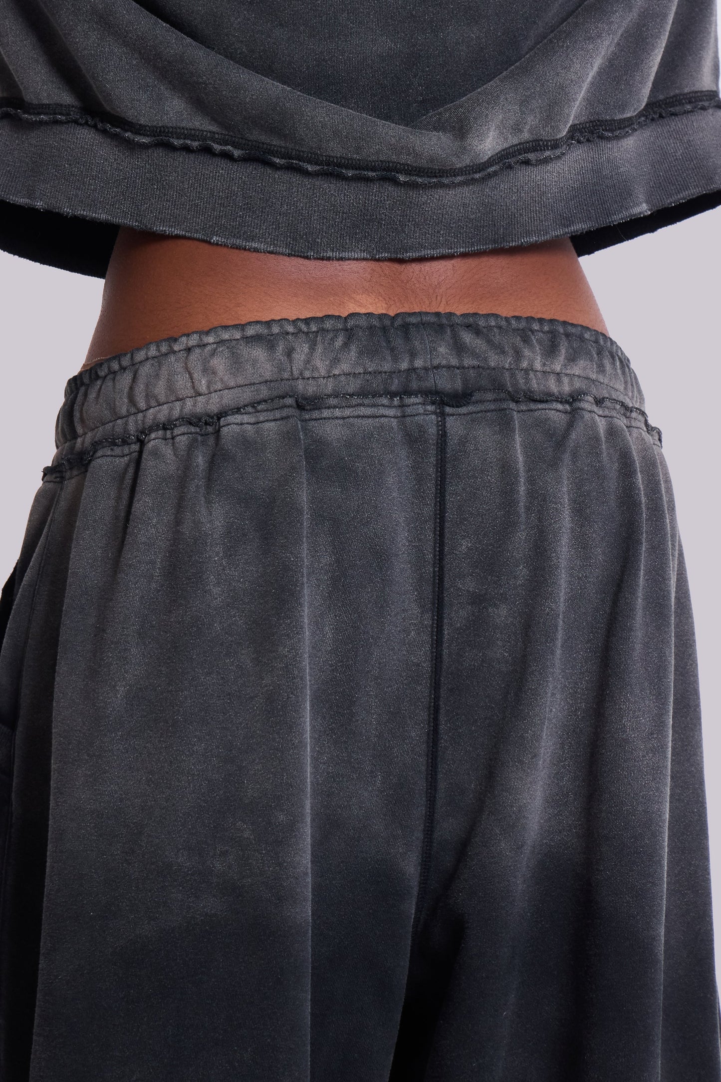 Grey Sporty Baggy Monster Joggers