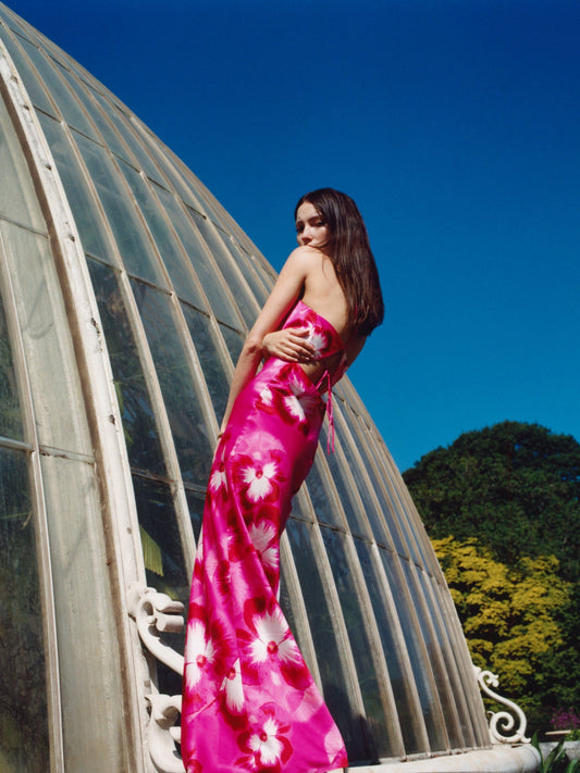 Ginny Dress in Large Floral