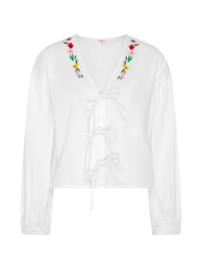 Annaka Blouse in White
