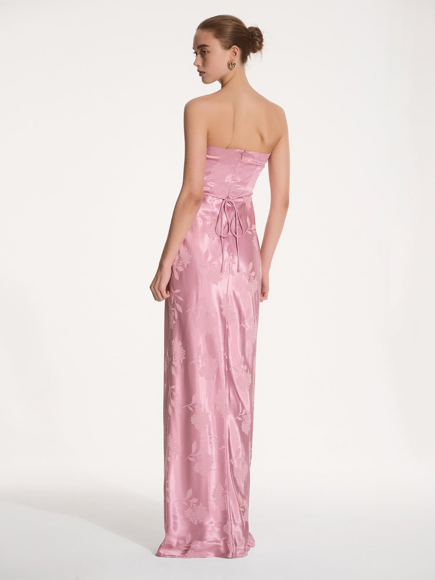 Amdra Maxi Dress in Vintage Pink