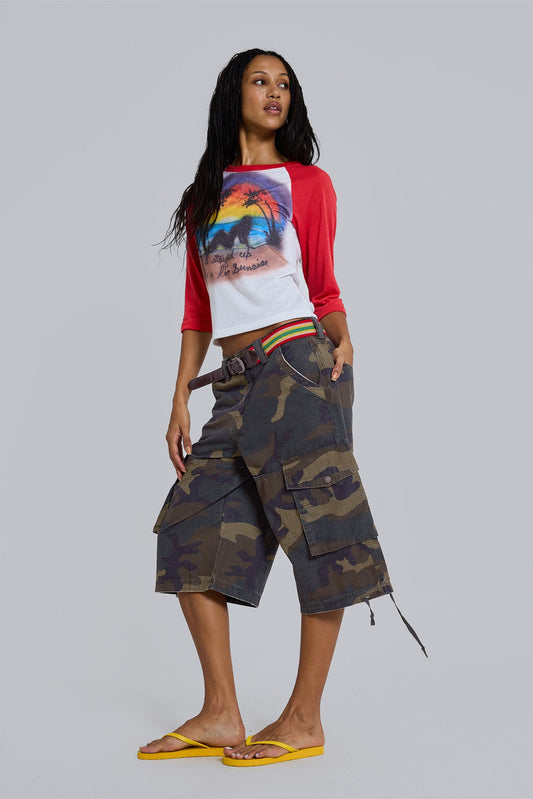 Guerilla Camo Baggy Shorts