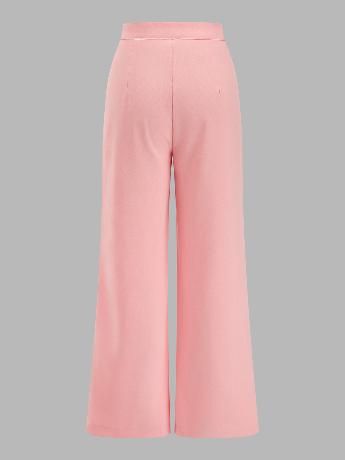 Lapel Halter Top & Wide Leg Pants Set