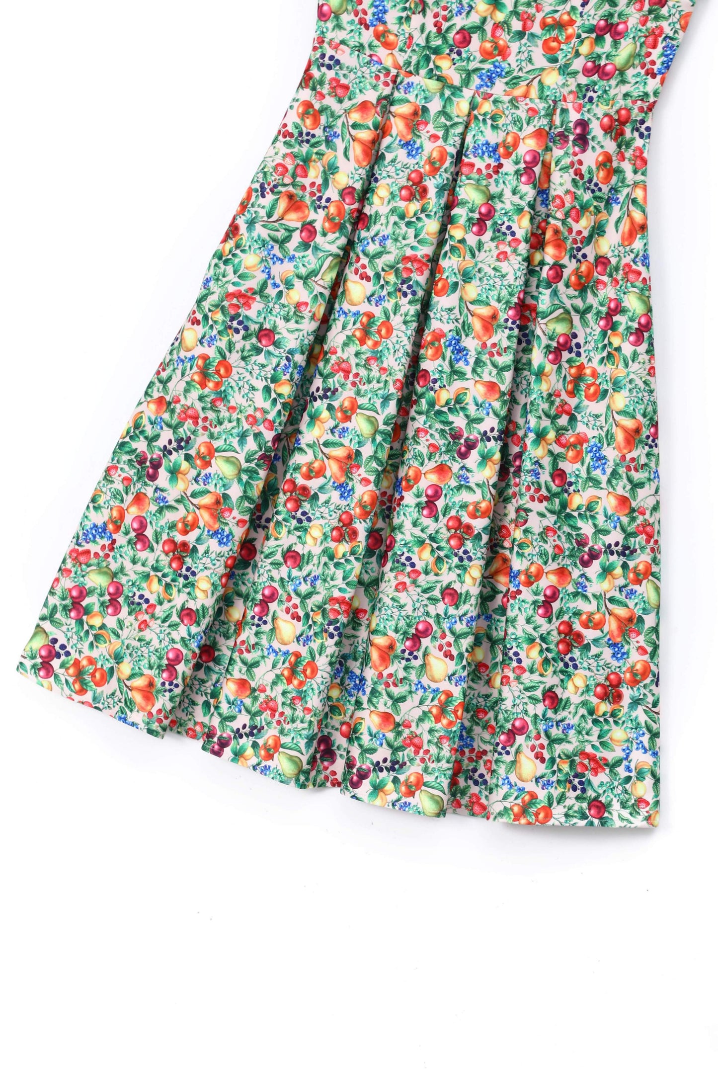 Lily Italian Summer Fruit Off Shoulder Dress