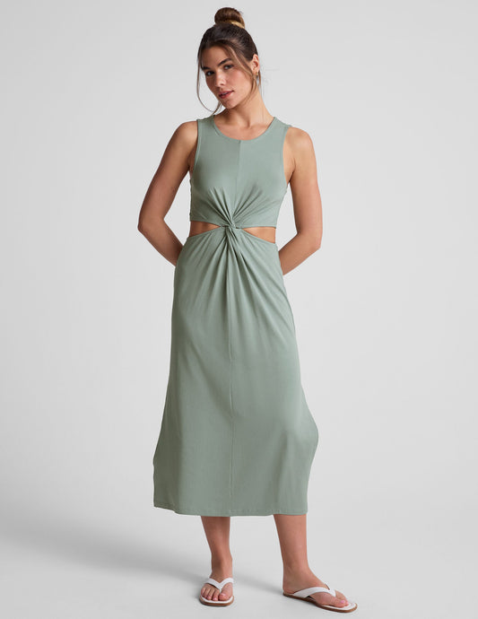 Around The World Front Twist Dress