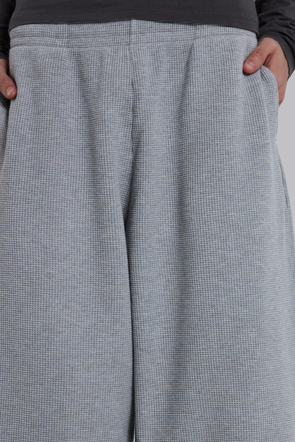 Grey Marl Waffle Monster Joggers