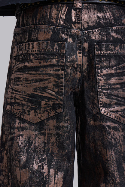 Gold Coated Colossus Jeans
