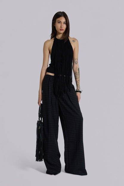Gingham Goliath Suit Pants