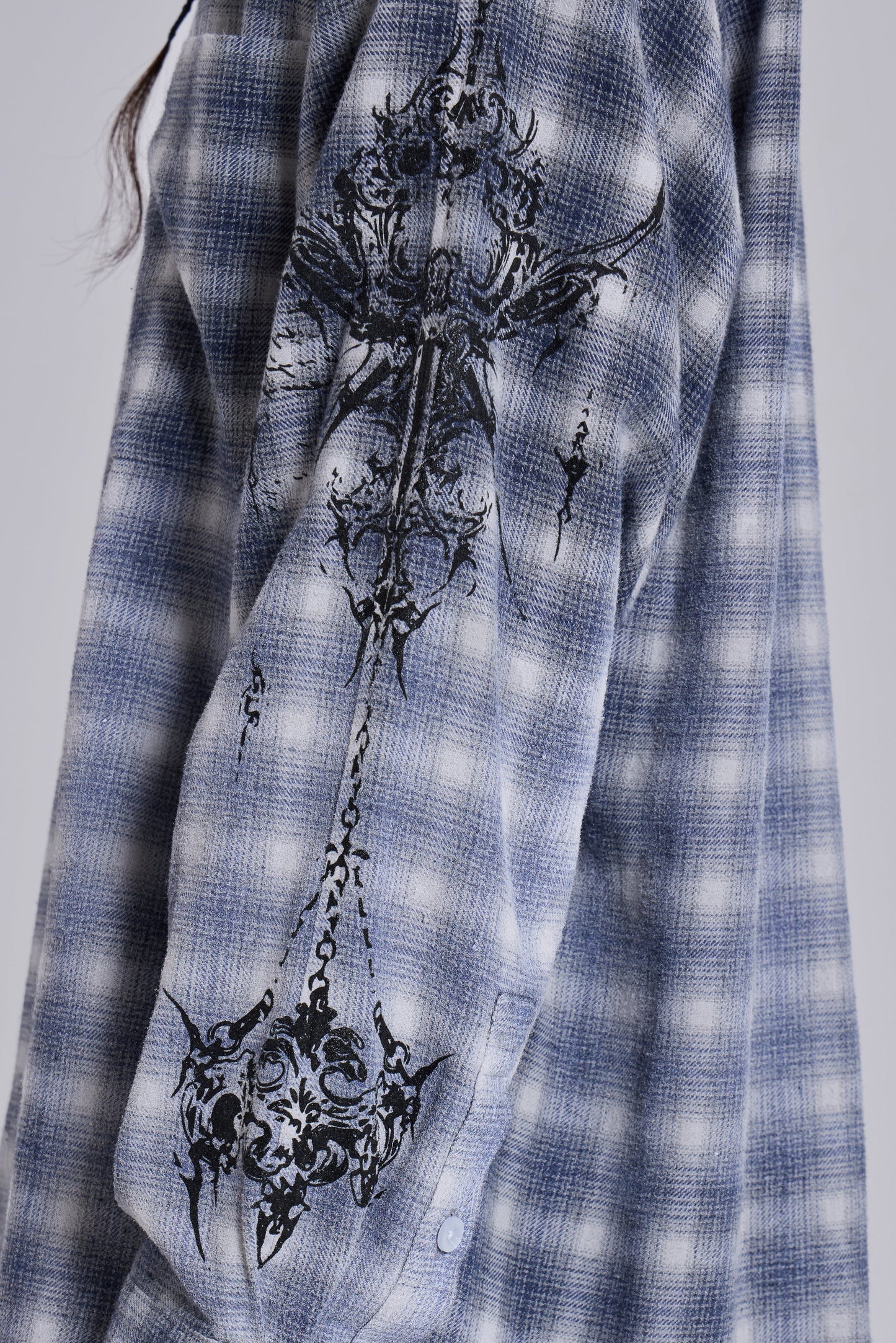 Kasper Inked Flannel Shirt