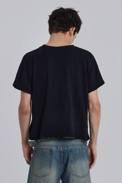 Gun Girl Cropped T-Shirt