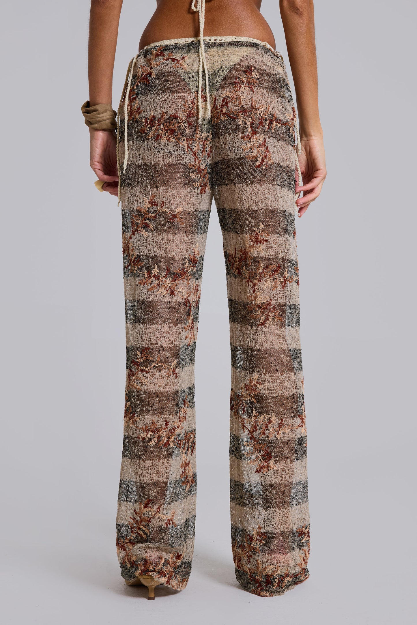 Deva Stripe Knit Trousers