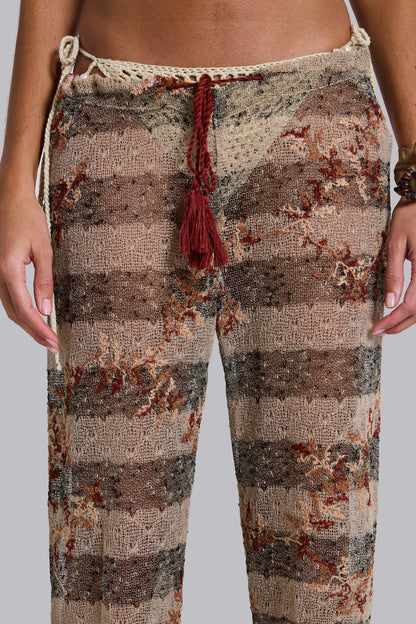 Deva Stripe Knit Trousers