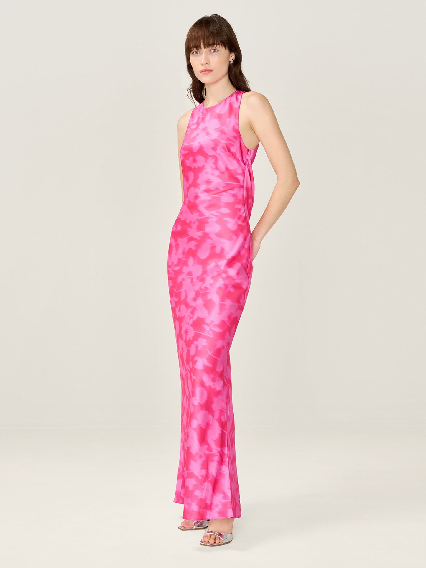 Jai Dress in Magenta