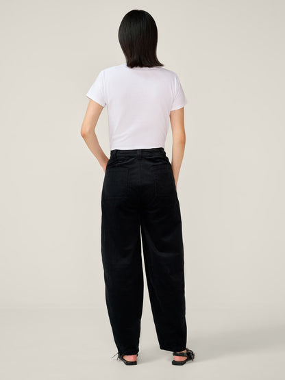 Kai Cord Trouser in Black