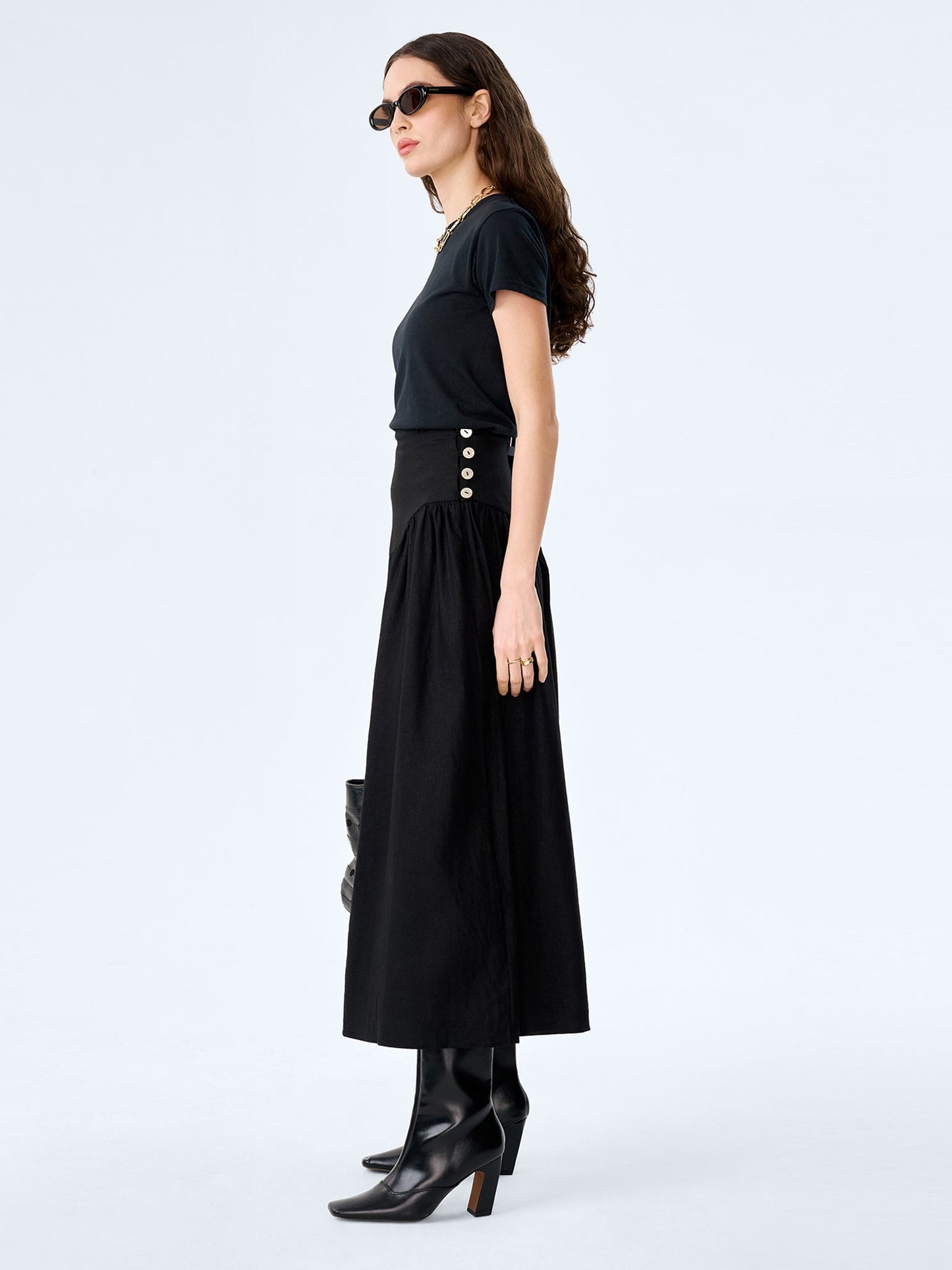 Lucille Skirt in Black