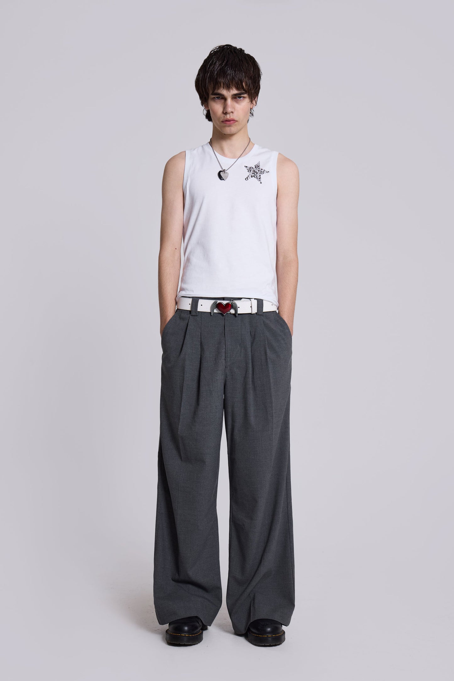 Goliath Grey Suit Pants
