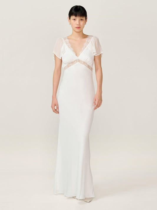 Meadow Dress in Ivory