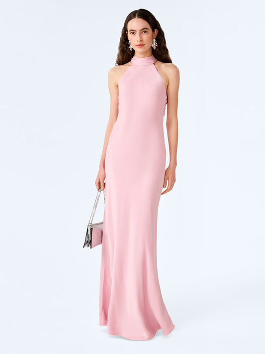 Milos Dress in Bleached Mauve