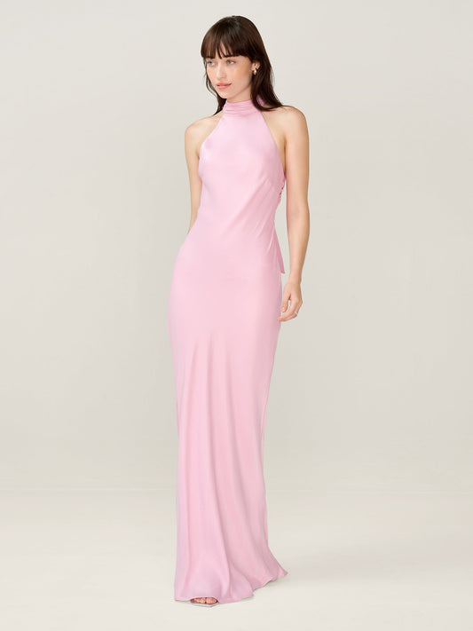Milos Dress in Vintage Pink