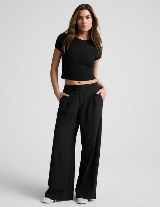 Elasticated Wide Leg Pant 31"