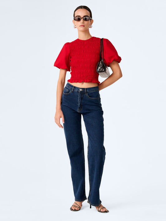 Nicolla Top in Barbados Cherry