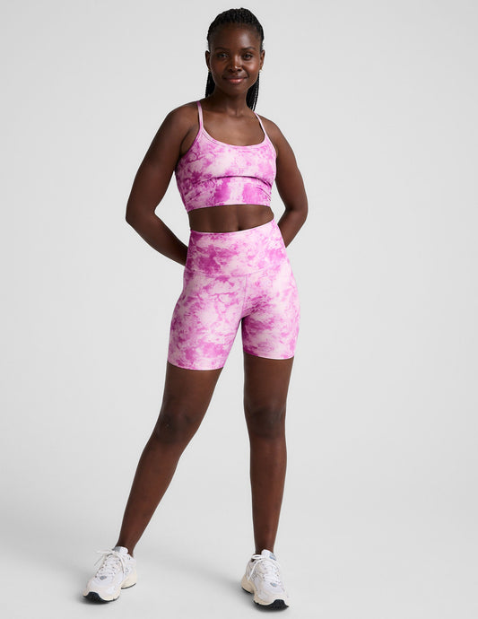 Sunset Violet Icedye SoftMark Keep Pace Biker Short