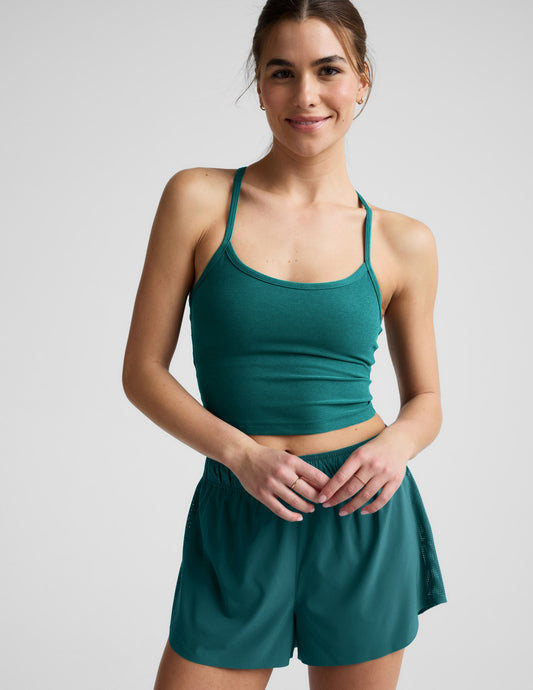 Spacedye™ Slim Racerback Cropped Tank