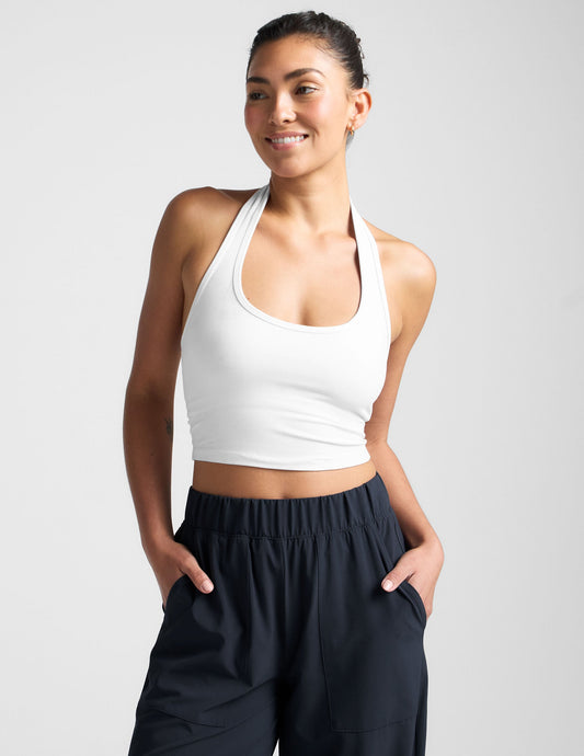 Spacedye™ Well Rounded Cropped Halter Tank
