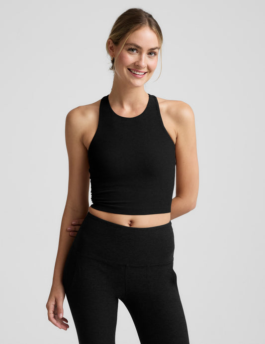 Spacedye™ High Neck Cropped Tank