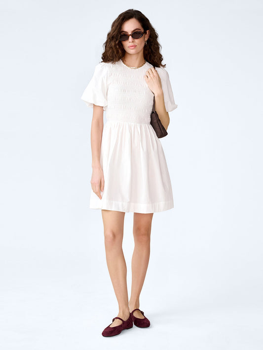 Terri Mini Dress in White