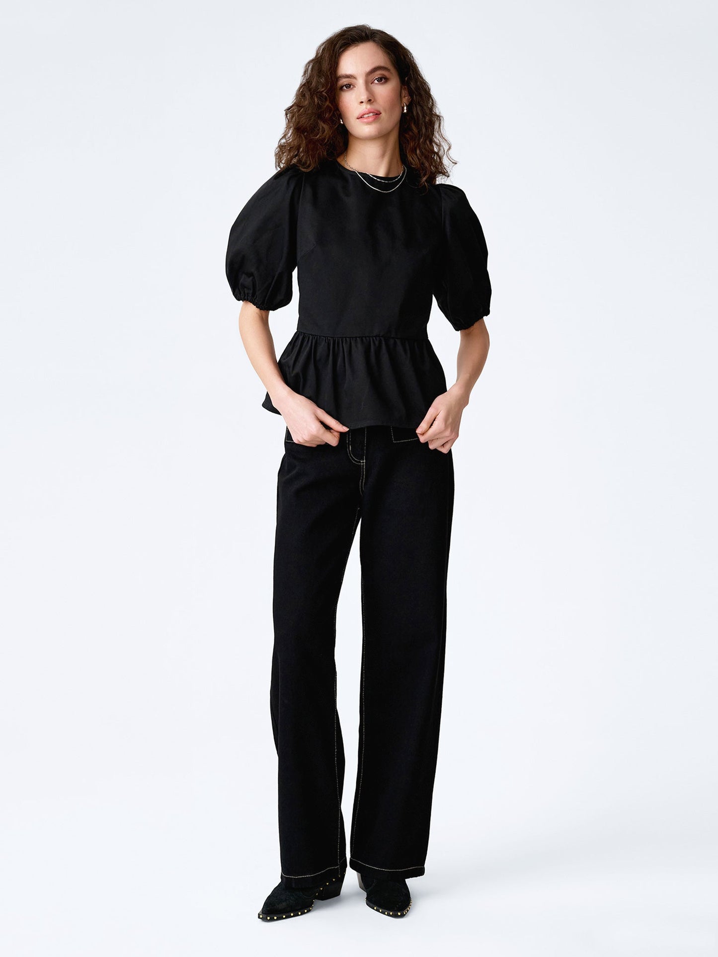 Tiana Top in Black